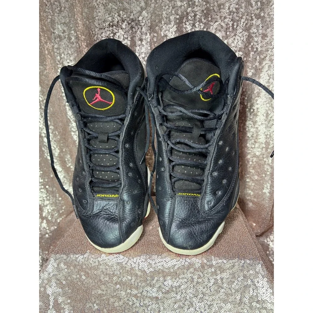 Air Jordan 13 Retro Playoffs 2023 Black Red White 414571-062 Men's Size 10